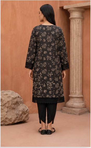MDL Monochrome Vol-5 – 3 Piece Unstitched Printed Lawn Suit