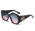 Trendy Green Leopard Print Sunglasses UV Protection Lightweight