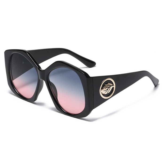 Trendy Green Leopard Print Sunglasses UV Protection Lightweight