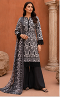 MDL Monochrome Vol-5 – 3 Piece Unstitched Printed Lawn Suit