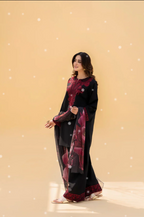 ZAROON 3PC UNSTITCHED LAWN