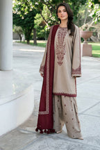 BAROQUE - 3PC LAWN EMBROIDERED