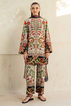Jazmin - Summer Co Ords - DIGITAL PRINTED LAWN USE-9199 - Unstitched