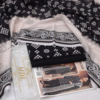 MDL Monochrome Vol-5 – 3 Piece Unstitched Printed Lawn Suit