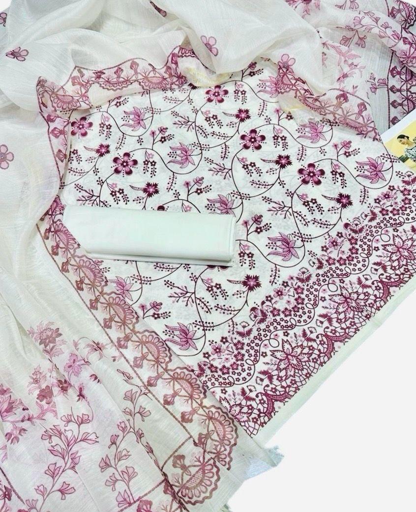 BRAND *FAIZA SAQLAIN*   Hania amir viral dress  SUMMER LAWN EDITION 2026” Digital Printed Lawn 3pc