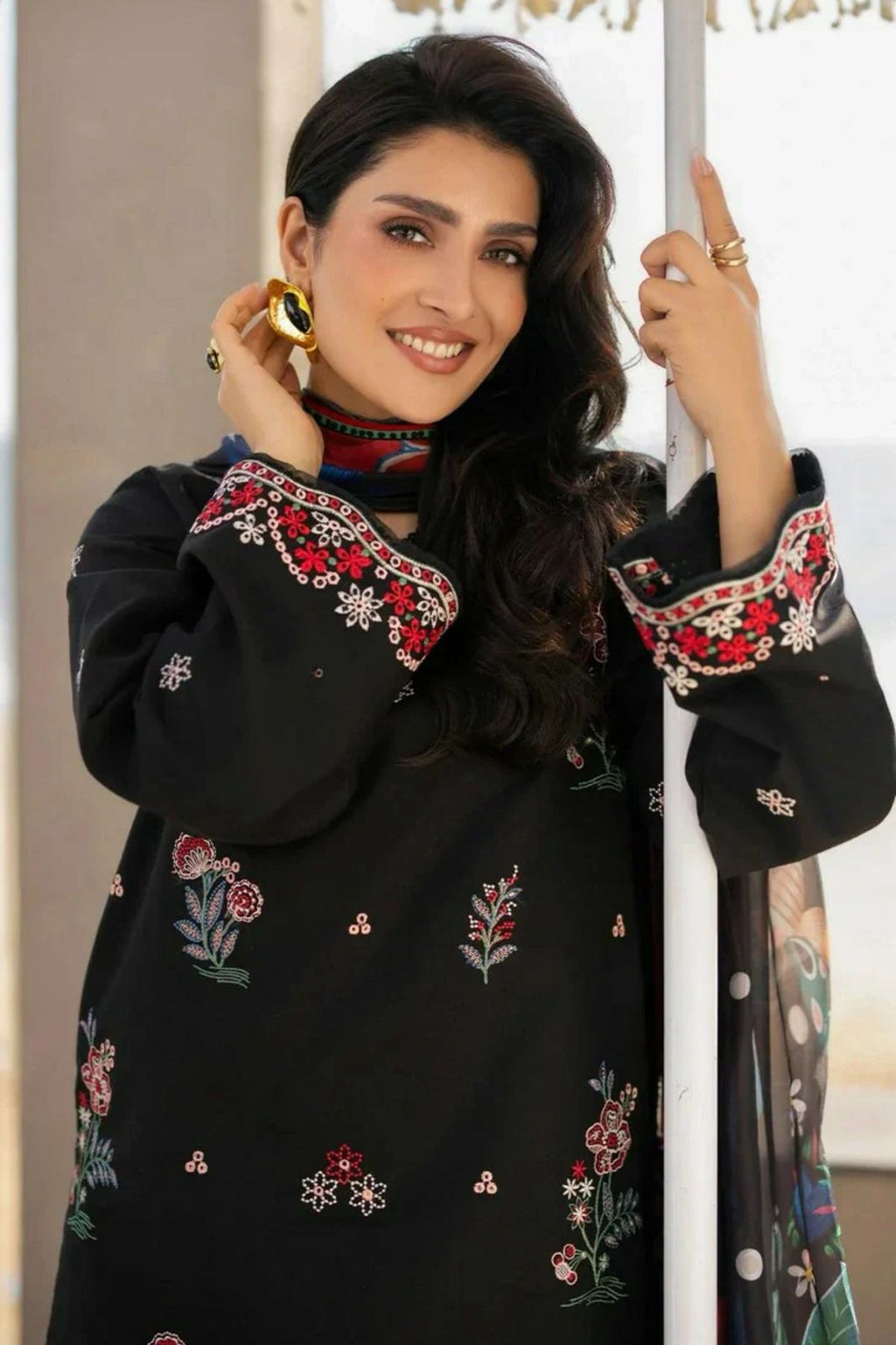 Ayeza Khan 3Pc Summer Casual Collection - AD-78