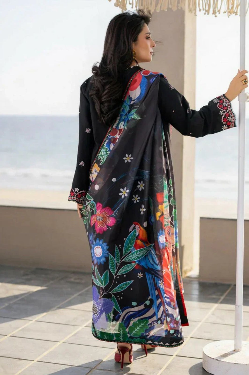 Ayeza Khan 3Pc Summer Casual Collection - AD-78