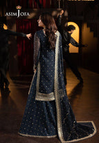 Asim Jofa Luxury Chiffon Embroidered 3 Piece Unstitched - AJFO-02