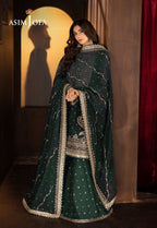 ASIM JOFA ⏐ 07091903-AJ-CF3902 ⏐ CHIFFON FABRIC ⏐ EMBROIDERED