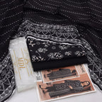 MDL Monochrome Vol-5 – 3 Piece Unstitched Printed Lawn Suit