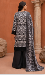 MDL Monochrome Vol-5 – 3 Piece Unstitched Printed Lawn Suit