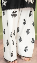 Zara Shahjahan - 3PC (Unstitched) Embroidered Lawn Suit -