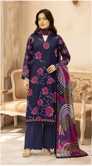 Premium 3-Piece Printed Lawn Suit with Digital Dupatta ✨