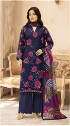 Premium 3-Piece Printed Lawn Suit with Digital Dupatta ✨