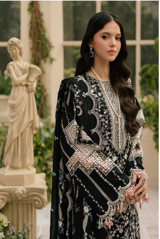 Freesia by Bin Ilyas Luxury Embroidered Lawn'25 103 - B - TC-1248