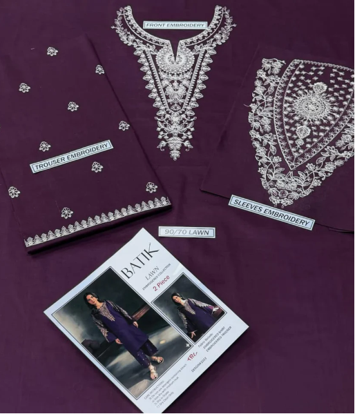 LAWN EMBROIDERED 2pc