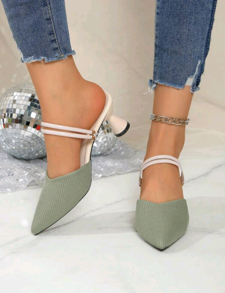 2026 Spring/Summer New Elegant Comfortable Chic High Heel Sandals, Fashion Gentle Vibe Personalized Pointed Toe Solid Color Sandals, Graceful Ladies Stilettos, White High Heels, Cute High Heels, Party High Heels, Summer High Heels, Thin Strap High Heels,