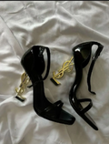 Woman high heel sandals Luxury for Black party Heel